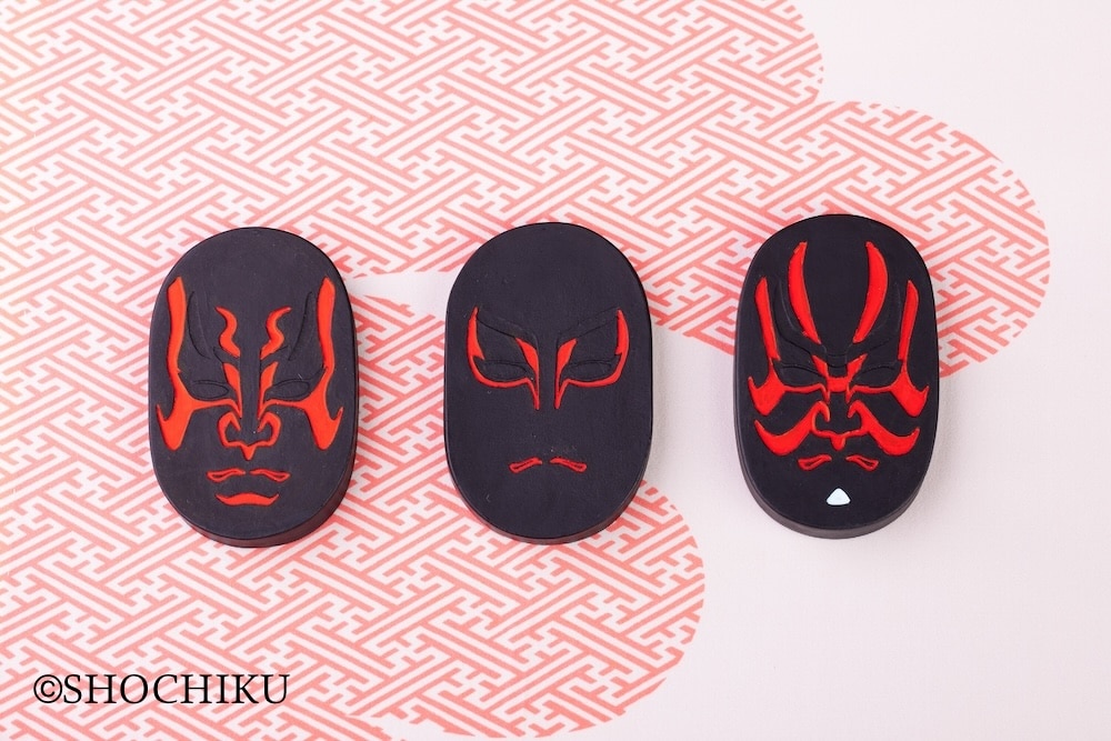 伝統工芸の奈良墨と歌舞伎がコラボレーション香る奈良墨「隈取香墨